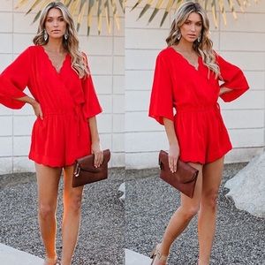 VICI Bright Scalloped Romper